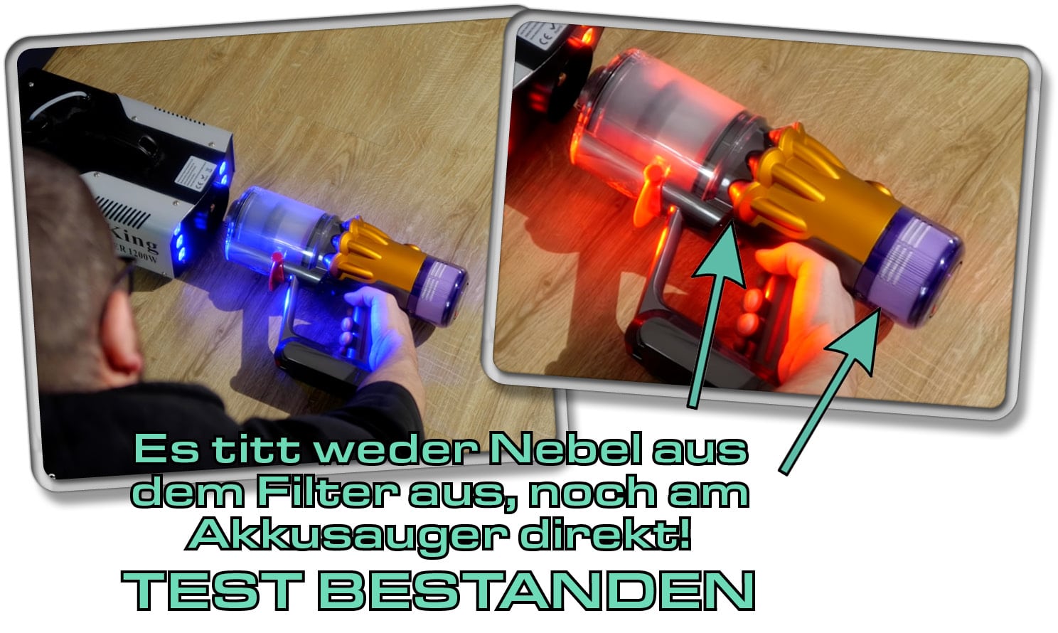 Der Dyson V12 Detect Slim Absolute+ hat den Filtertest bestanden
