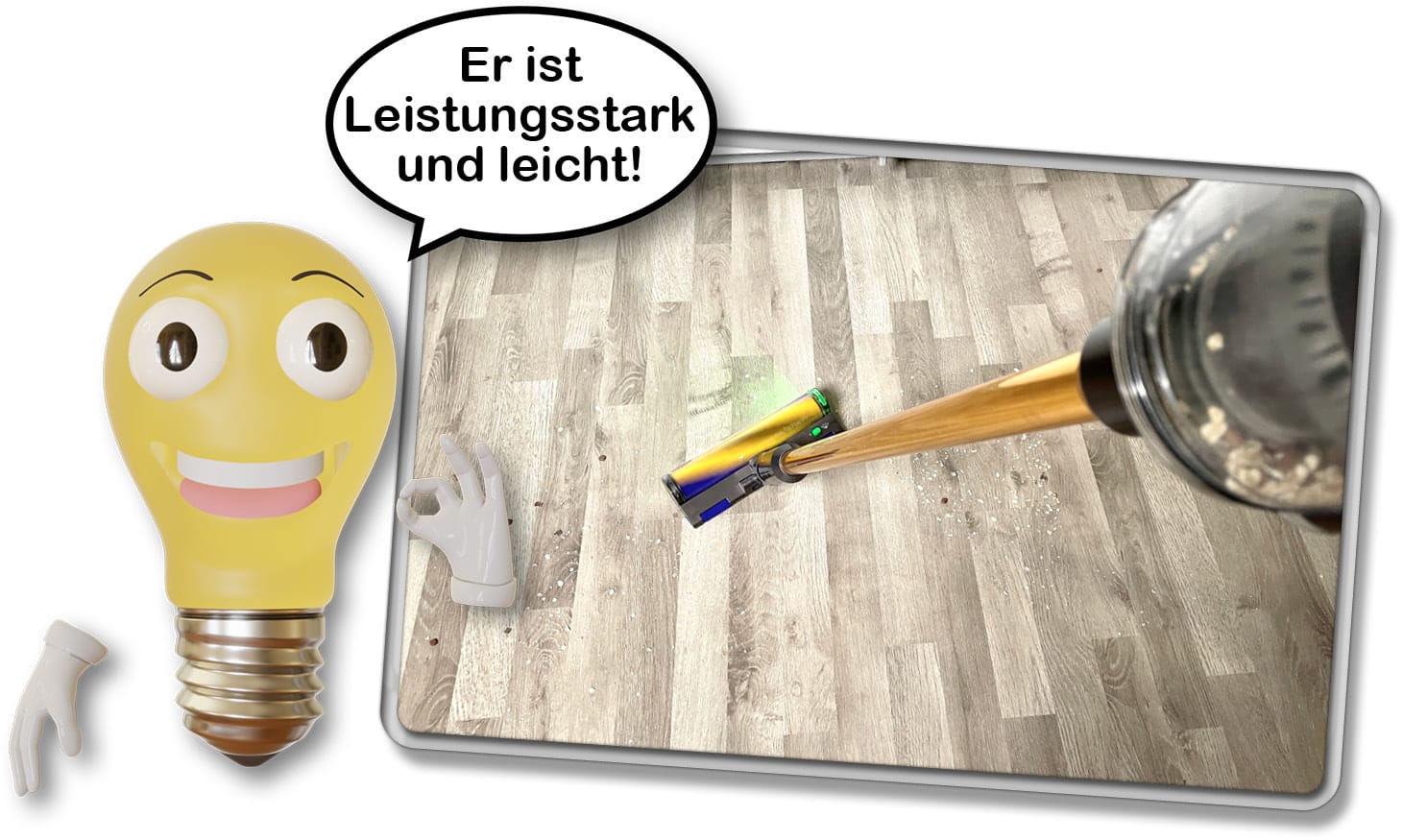 Der Dyson V12 Detect Slim Absolute+ ist leicht und leistungsstark zugleich