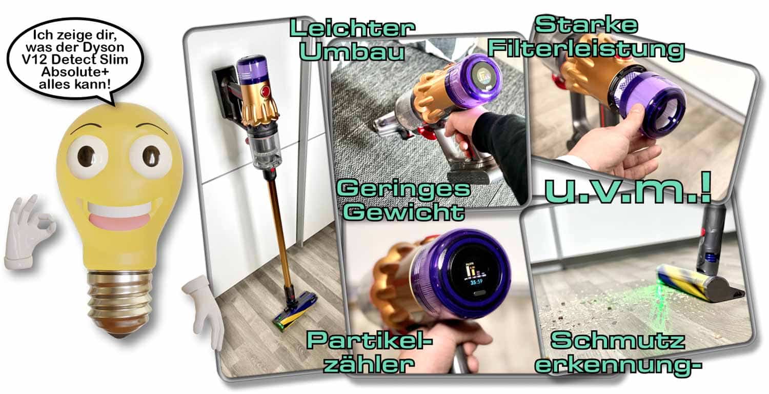 Wir haben den Dyson V12 Detect Slim Absolute+ ganz genau getestet!