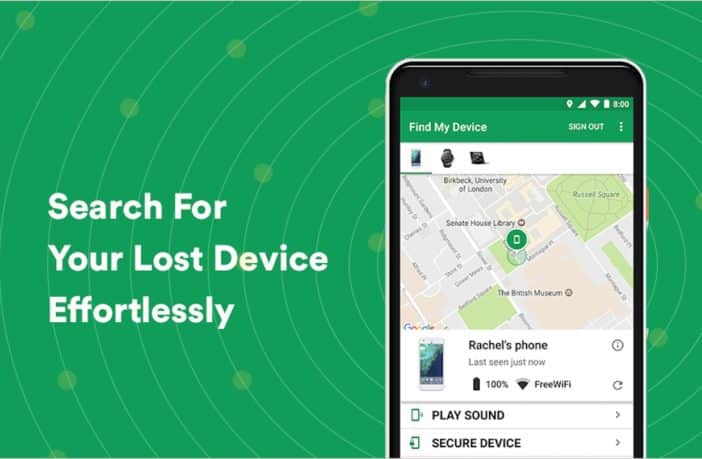 Google Find My Device
