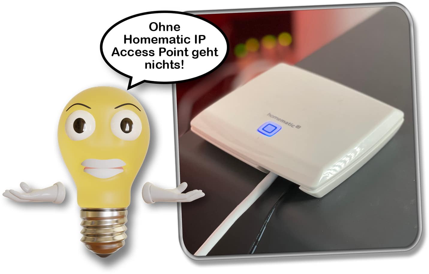 Das Homematic IP Thermostat benötigt einen Hub als Steuerzentrale