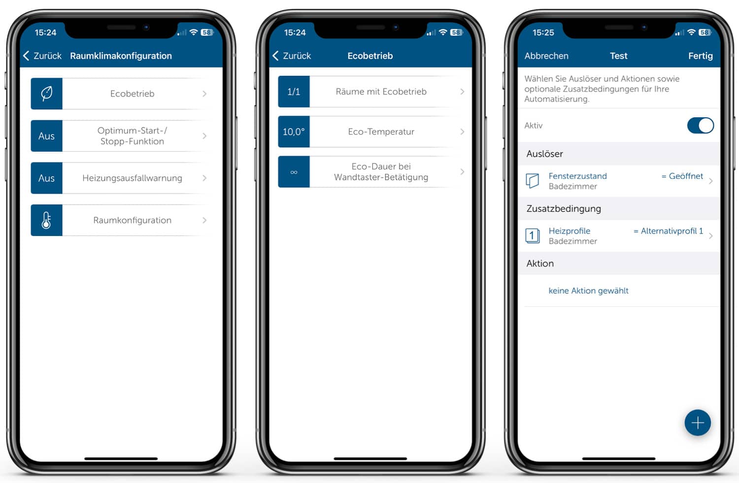 Homematic IP Evo - App - Raumklima