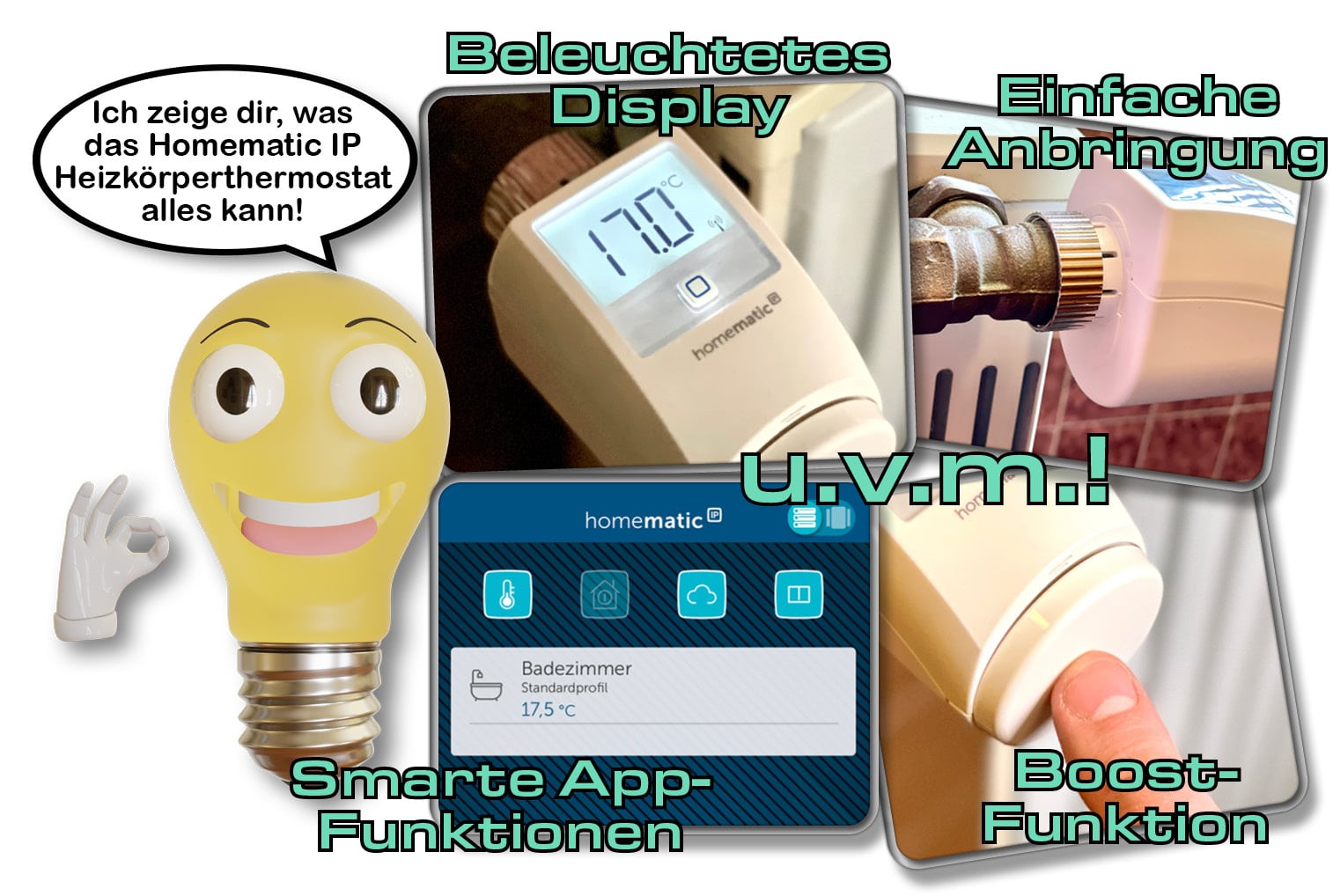 Homematic IP Thermostat - Wir haben das smarte Heizkörperthermostat getestet!