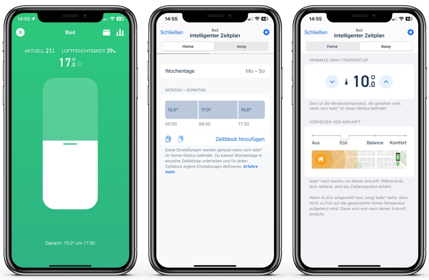 tado V3 - App - Zuhause