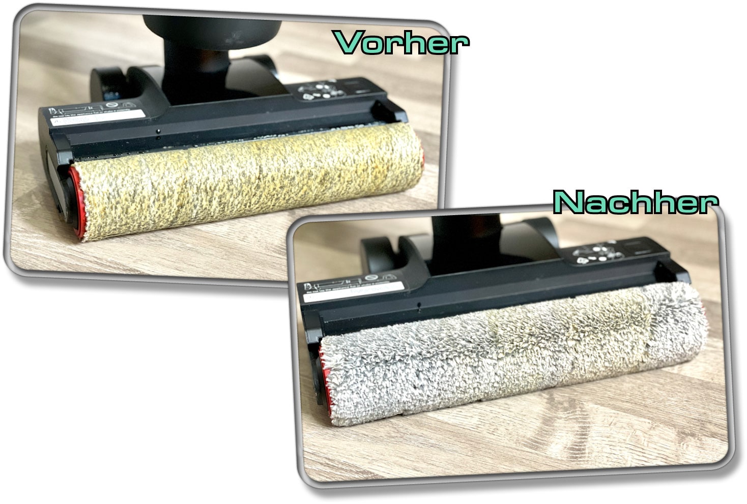 Wir haben gezeigt, wie gut die Selbstreinigungsfunktion ist