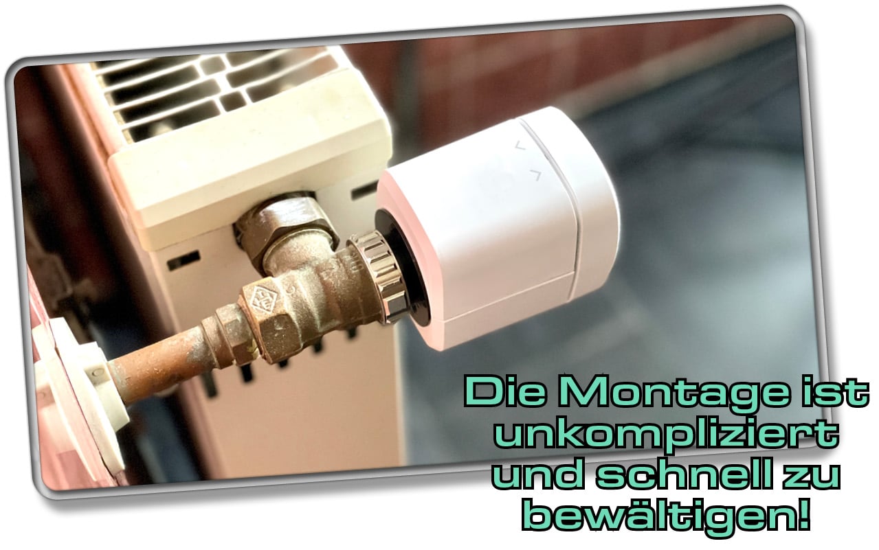 Die Montage des Eve Thermo gelingt ohne Fachmann