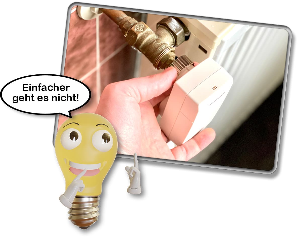 Die Montage des Homematic IP Kompakt stellt sich als denkbar einfach heraus