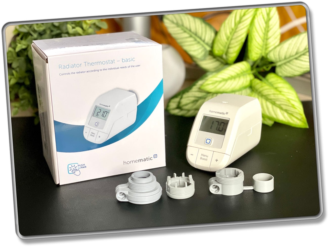 Das ist der Lieferumfang des Homematic IP Thermostat Basic