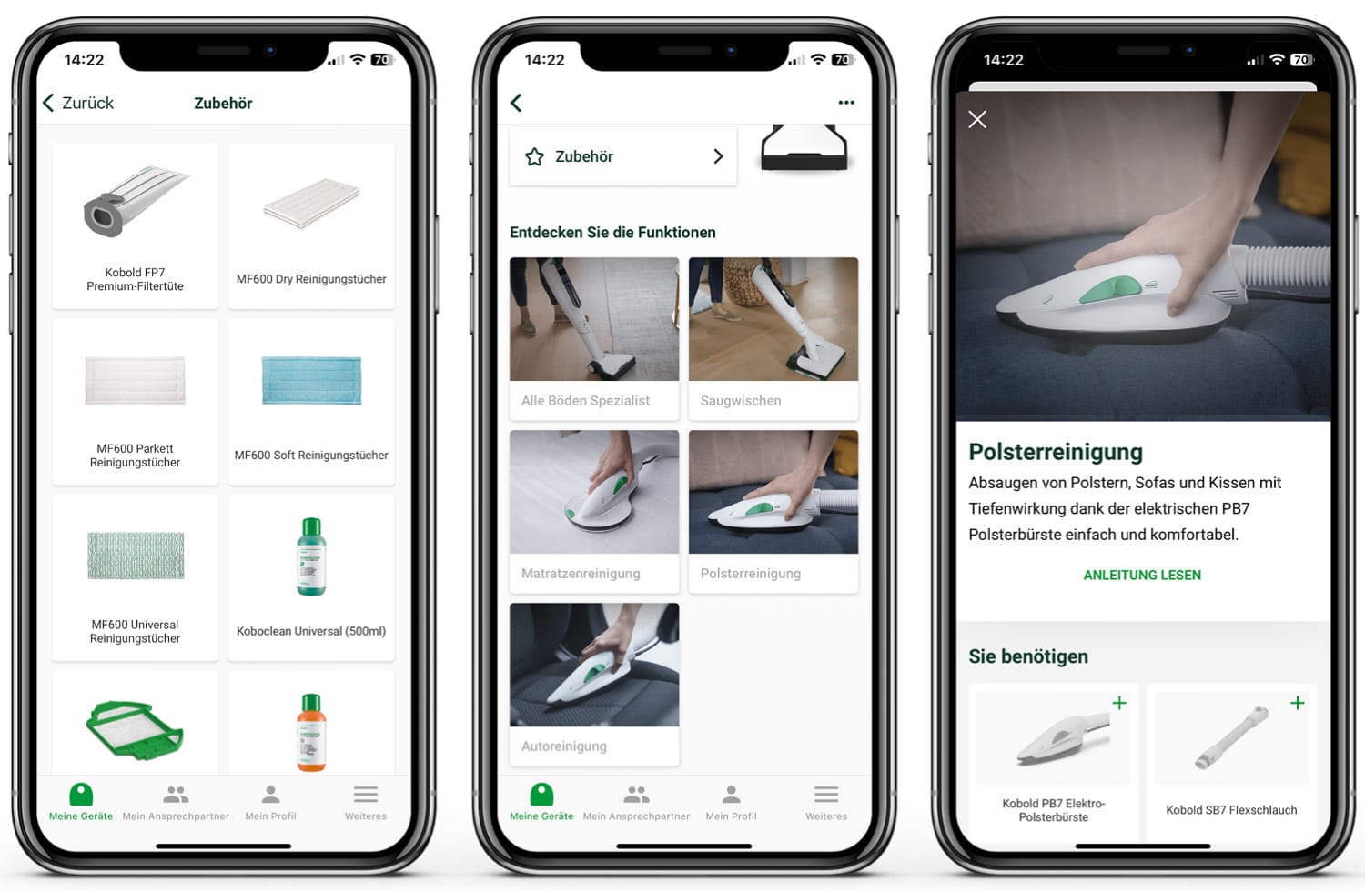 Vorwerk Kobold VK7 - App - Anleitung