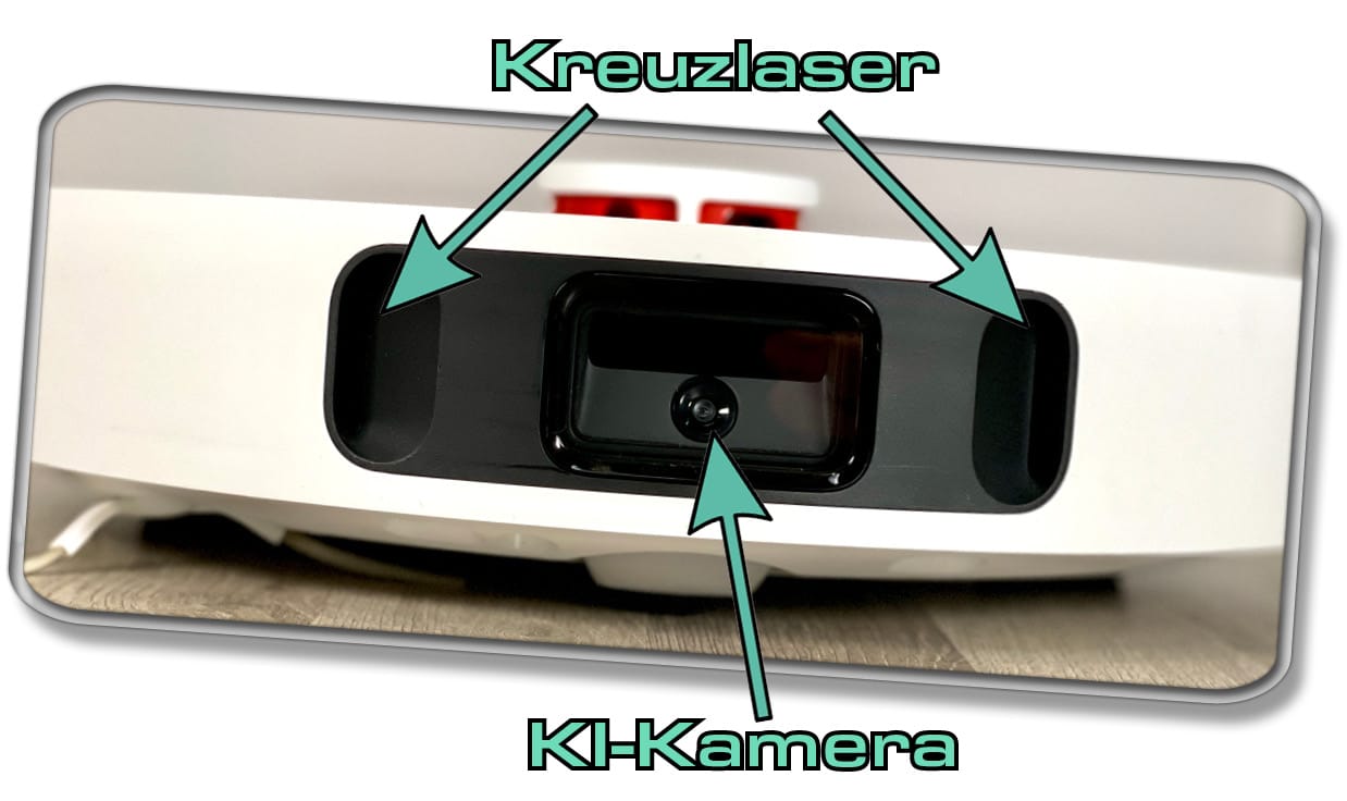 Die Obstacle Avoidance des Xiaomi X10+ erkennt zuverlässig Hindernisse