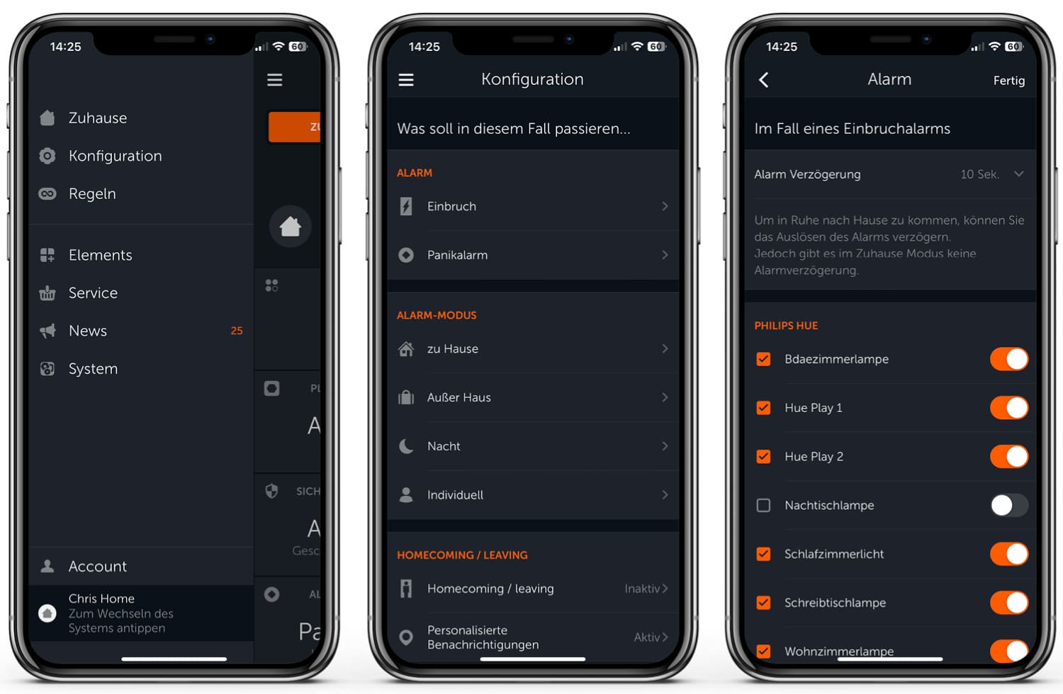 Gigaset ONE X - App - Konfiguration
