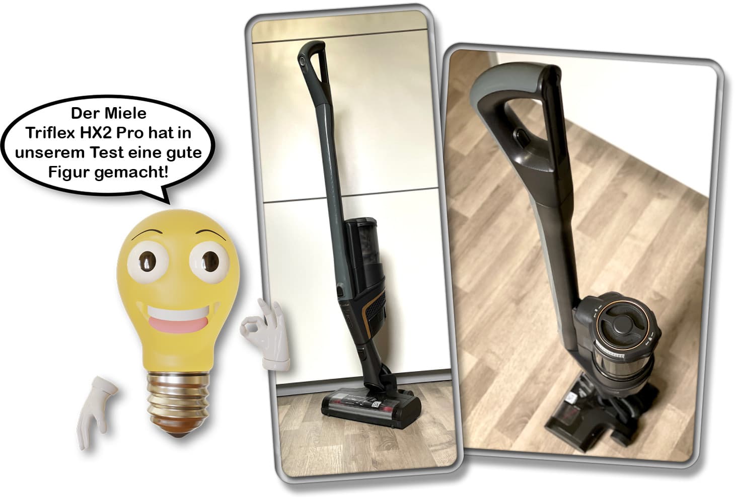 Der Miele Triflex HX2 Pro hat in unserem Test eine hervorragende Figur gemacht