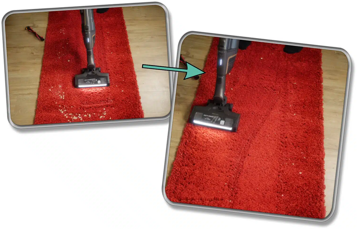 Miele Triflex HX2 Pro - Unsere gemessene Saugleistung auf Teppichboden
