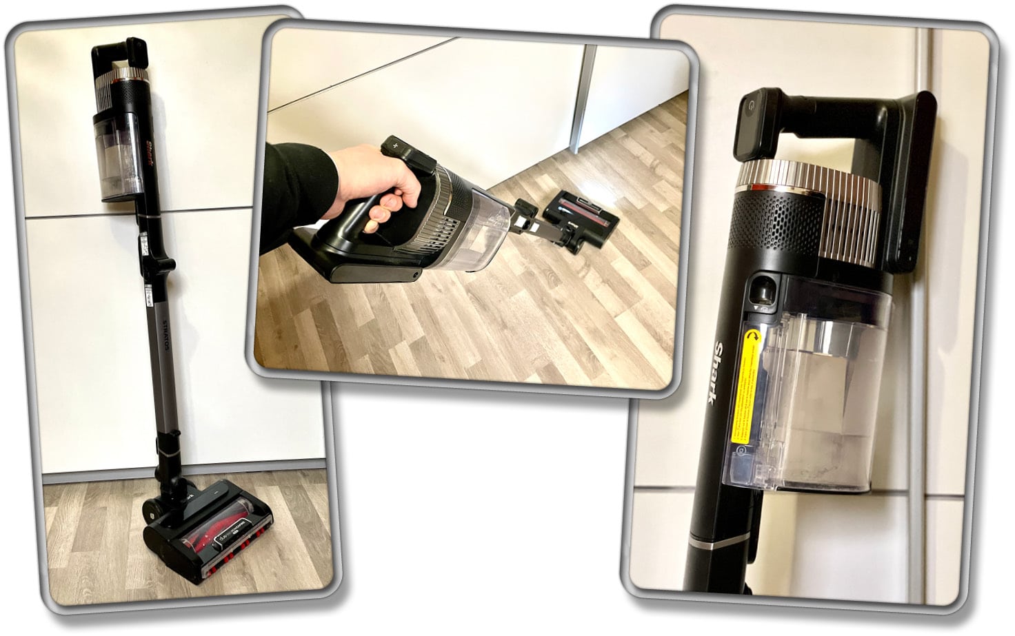 Die Verarbeitungsqualität des Shark Stratos ist hervorragend