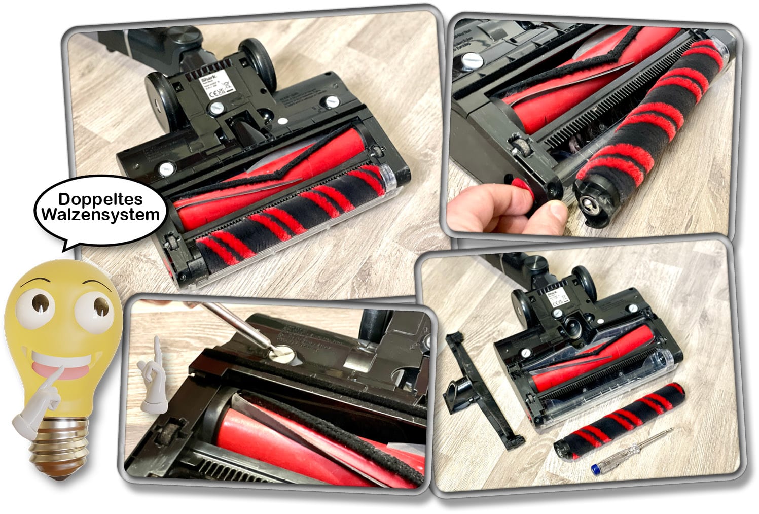 Die Bodenwalzen eignen sich für alle Bodenarten