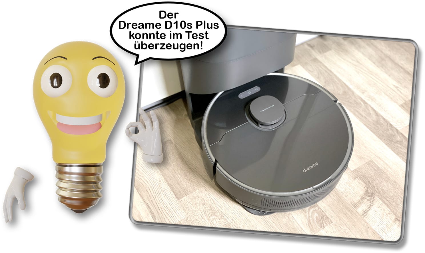 Der Dreame D10s Plus ist ein wahrer Preis/Leistungssieger und hat sich gut in unseren Tests geschlagen. 