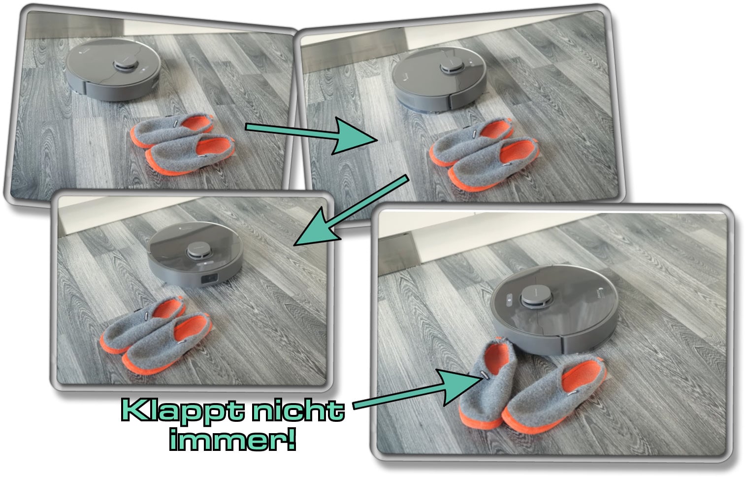 Auf die Obstacle Avoidance ist nicht zu 100 Prozent verlass. 