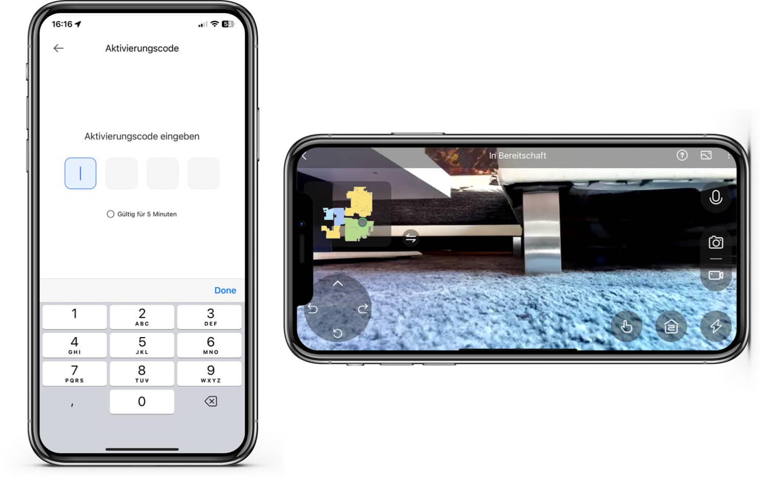 Dreame D10s Pro & Plus - App - Kamera