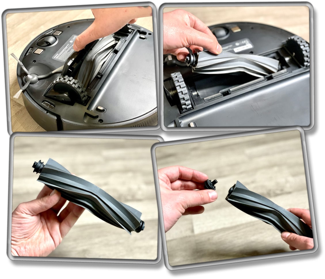 Dreame hat nun auch in der Mittelklasse die Gummibodenbürste eingeführt. 