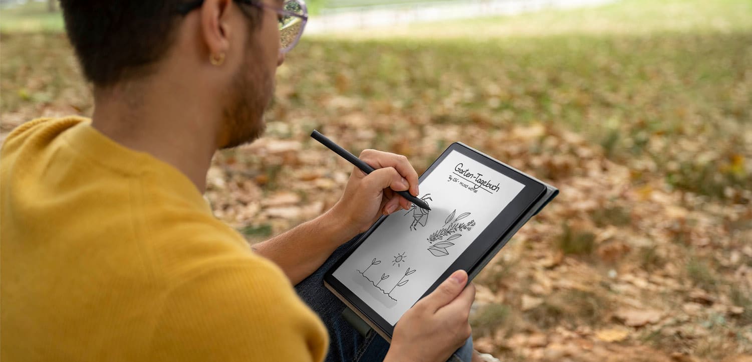 Das Kindle Scribe - Outdoor