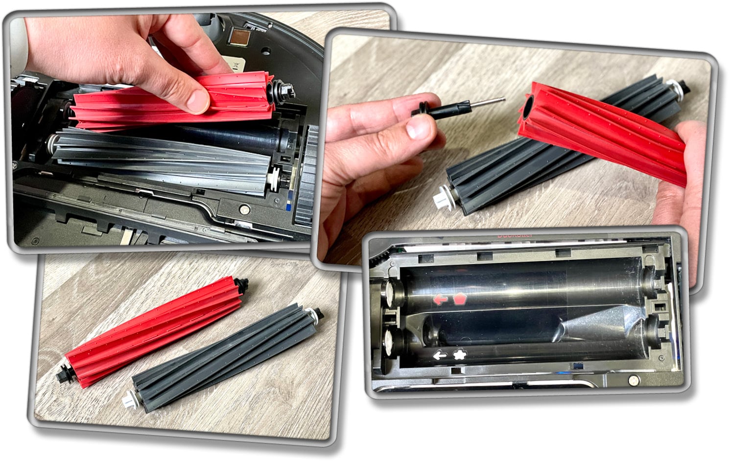 Das neue Walzensystem ist noch einfacher in der Pflege