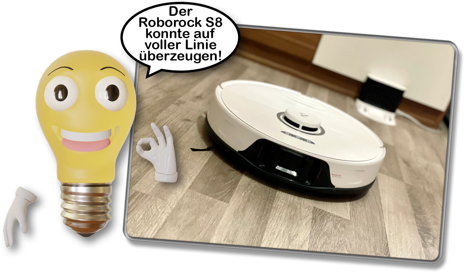 Der Roborock S8 hat im Test auf voller Linie überzeugen können!