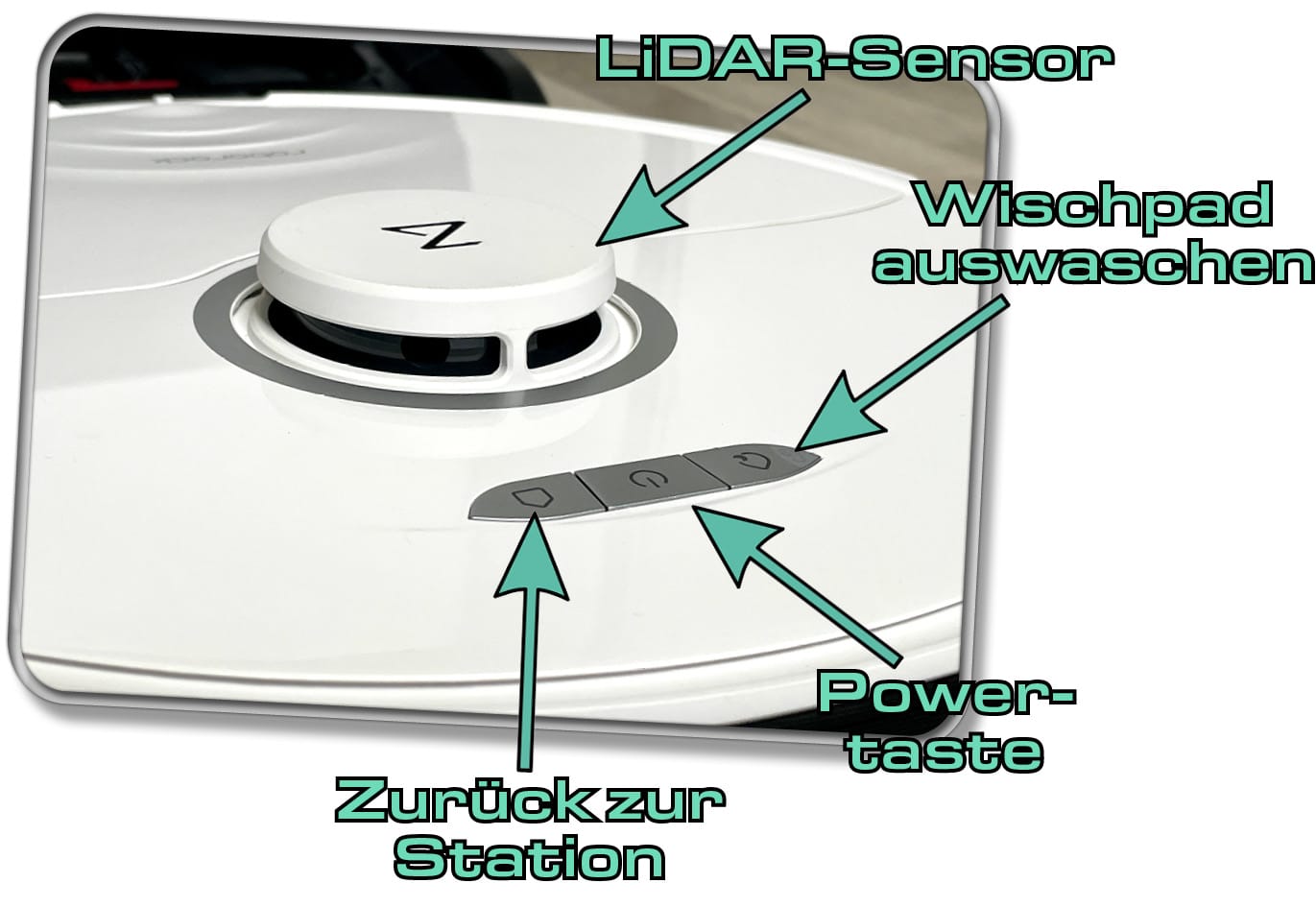 Roborock S8 Pro Ultra - Manuelle Bedienung