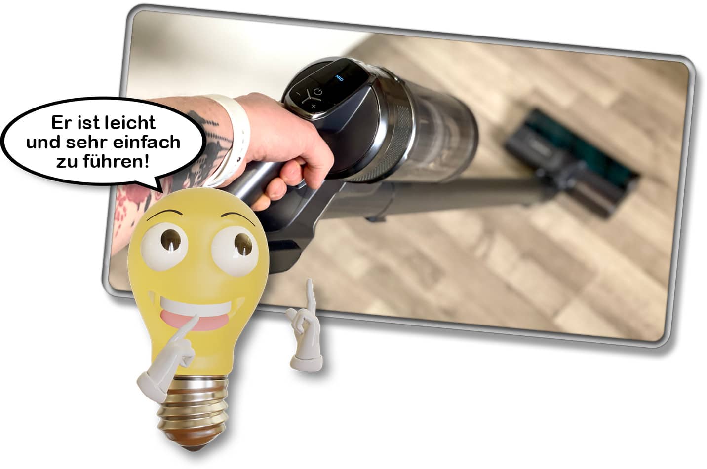 Der Samsung Jet 75 Complete überzeugt nicht nur durch seine Verarbeitung, sondern auch durch seine Leichtigikeit im Umgang