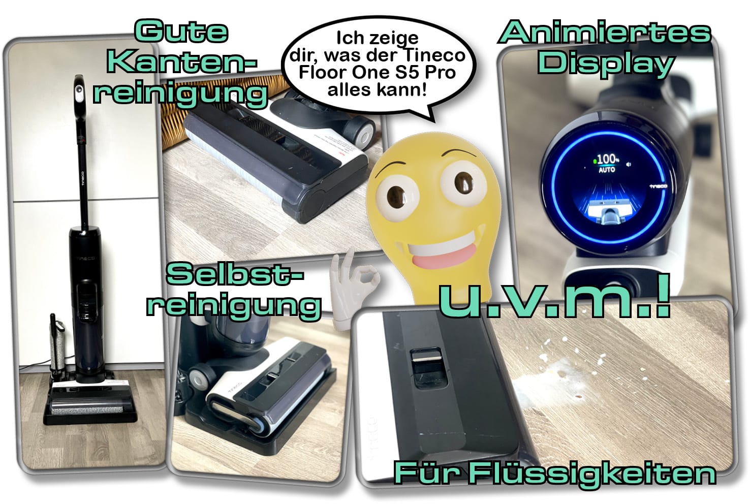 Wir haben uns den Tineco Floor One S5 Pro Nass- und Trockensauger ganz genau angeschaut