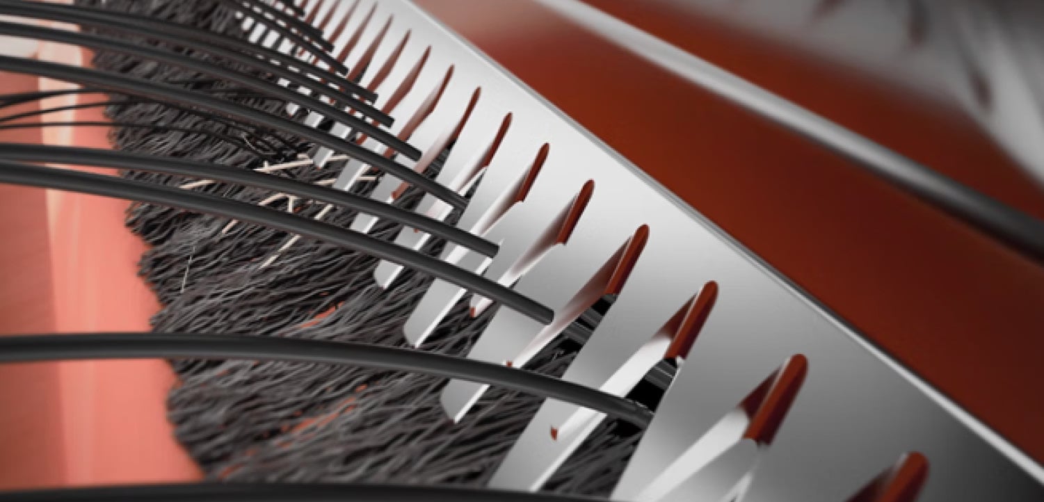 Anti-Haaraufwicklung