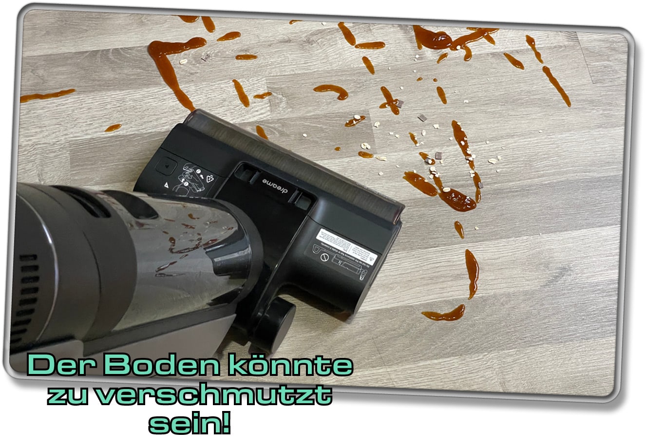 Zu verschmutzter Boden