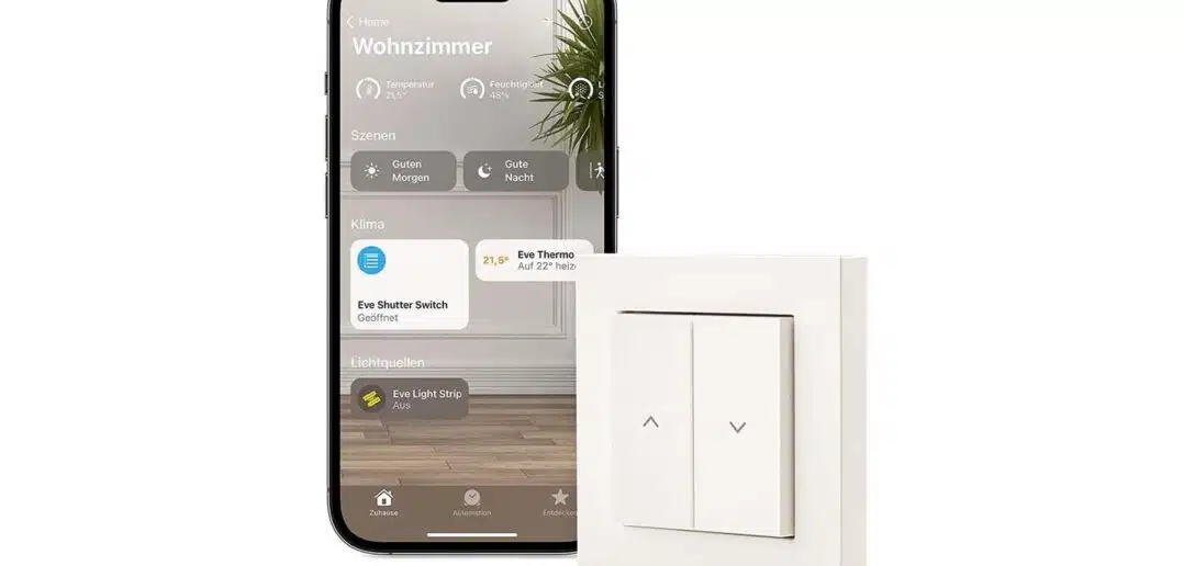 Eve Shutter Switch, Rollladensteuerung für HomeKit