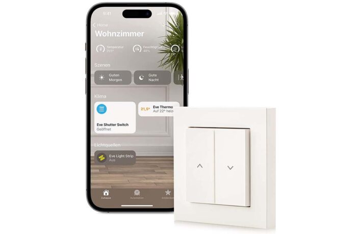 Eve Shutter Switch, Rollladensteuerung für HomeKit