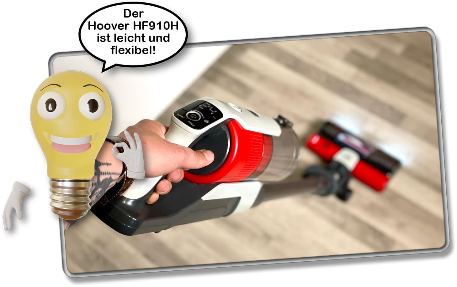 Hoover HF910H - Der Umgang im Alltag