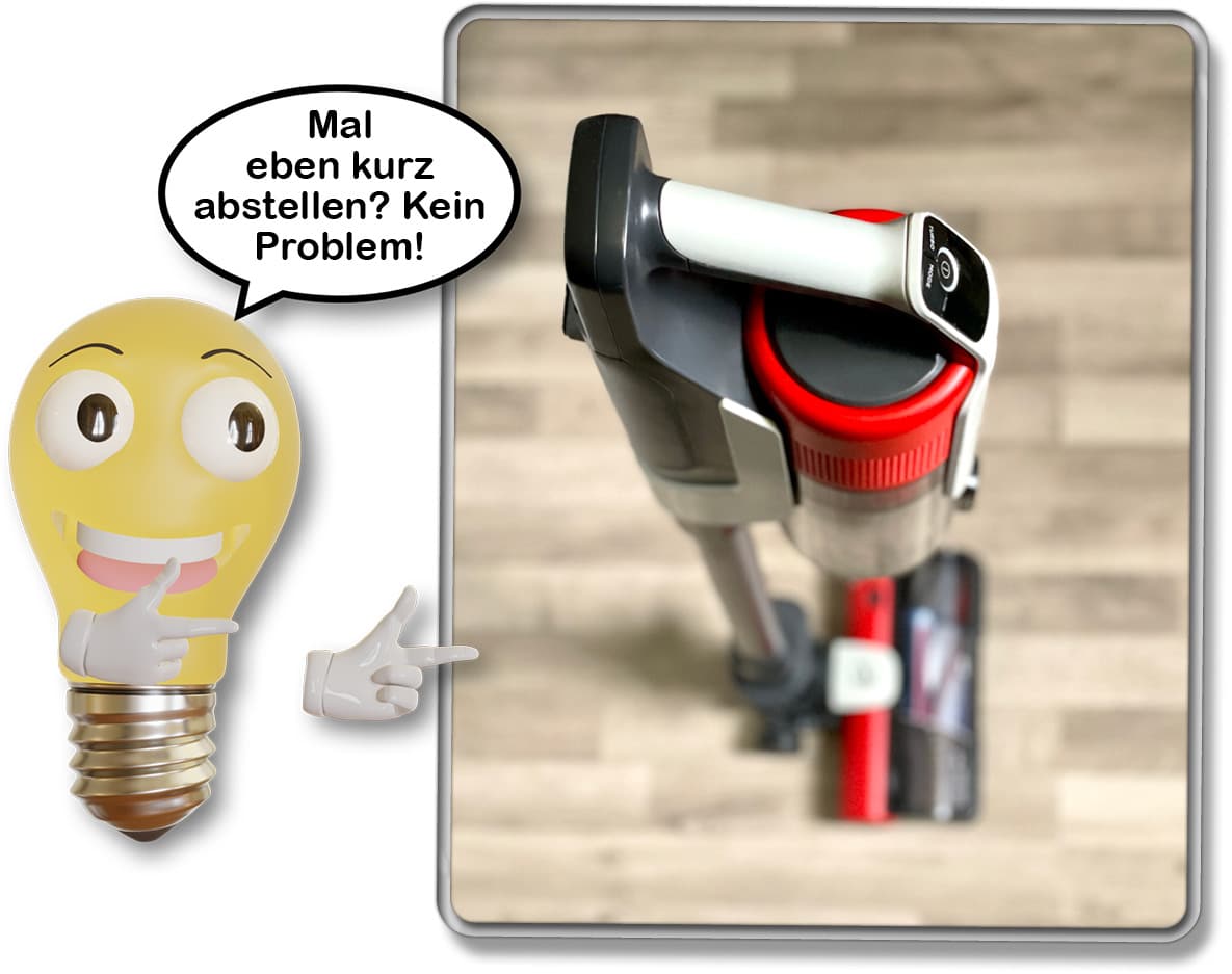 Hoover HF910H - Freistehfunktion