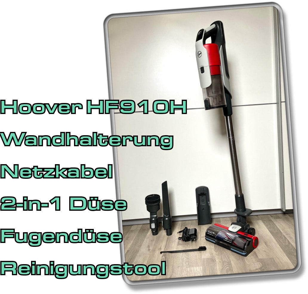 Hoover HF910H - Lieferumfang
