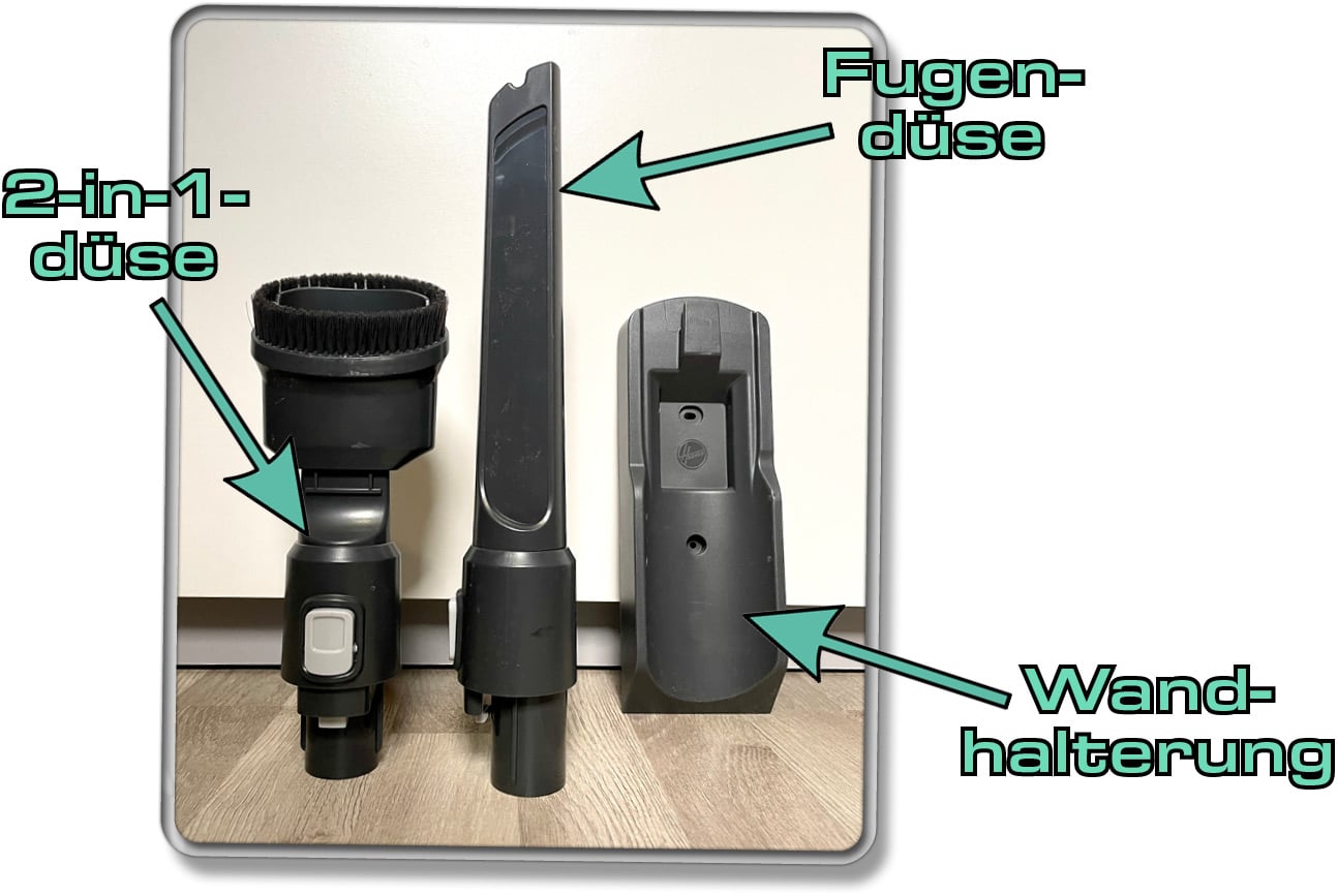 Hoover HF910H - Zubehör