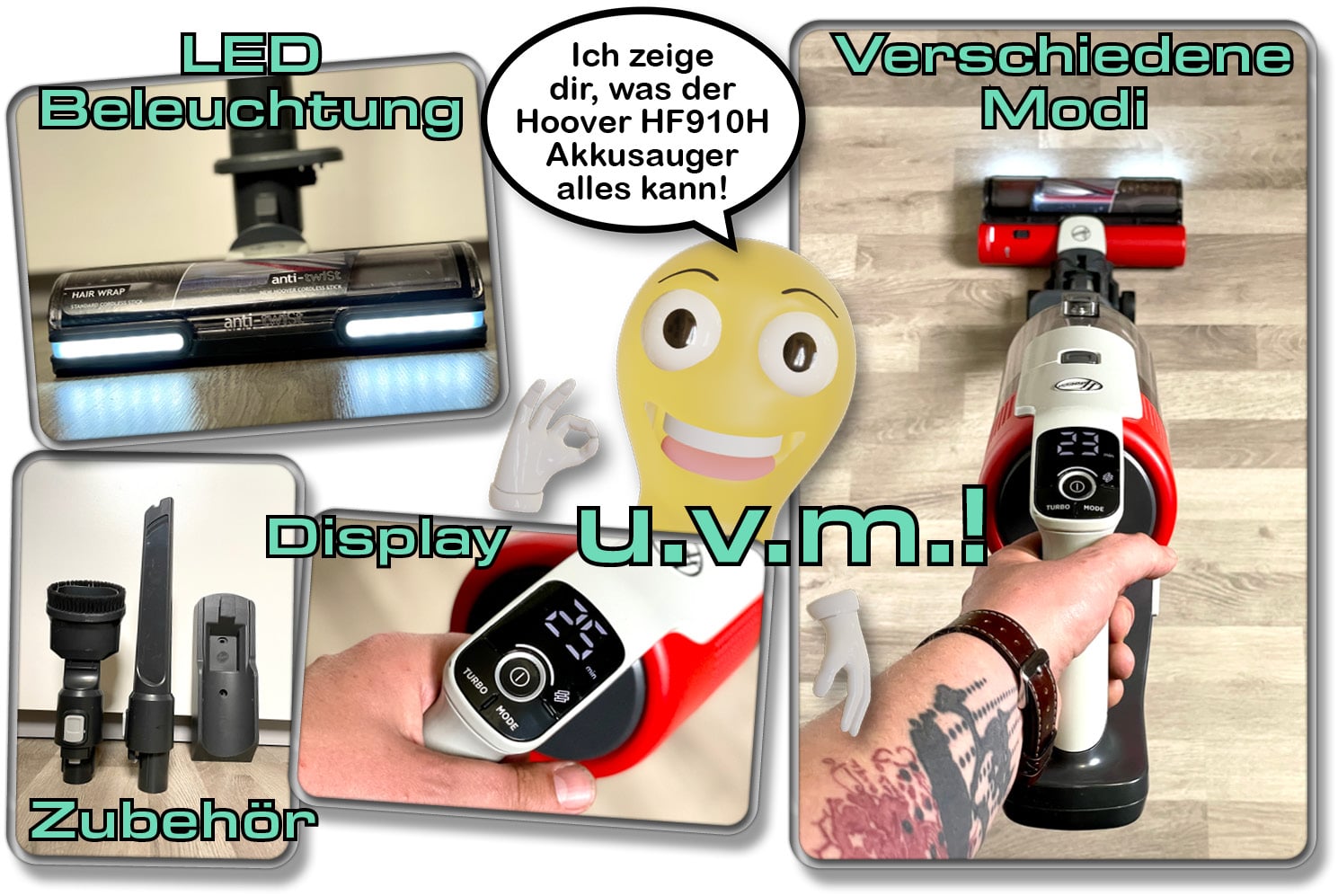 Hoover HF910H im Test