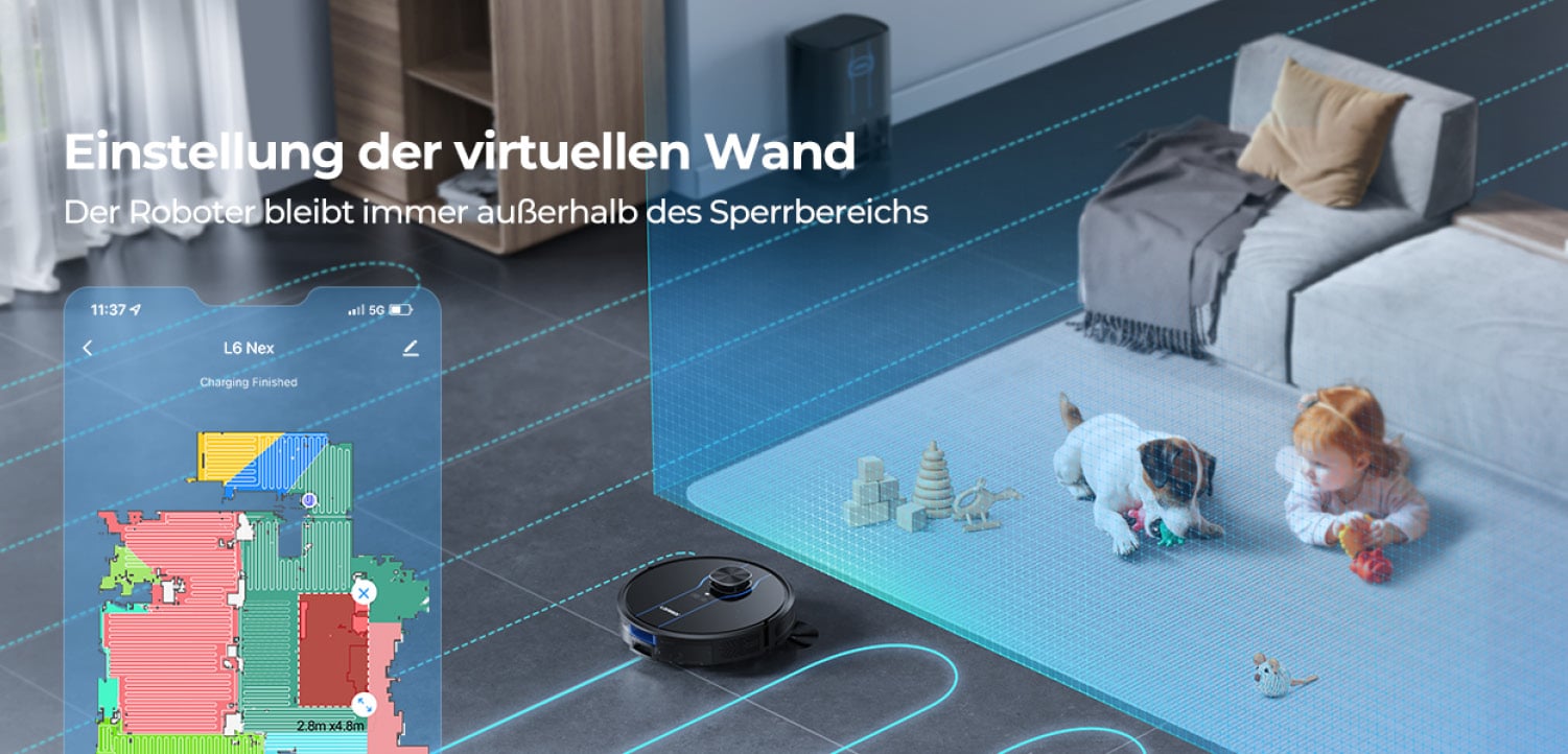 Virtuelle Wände