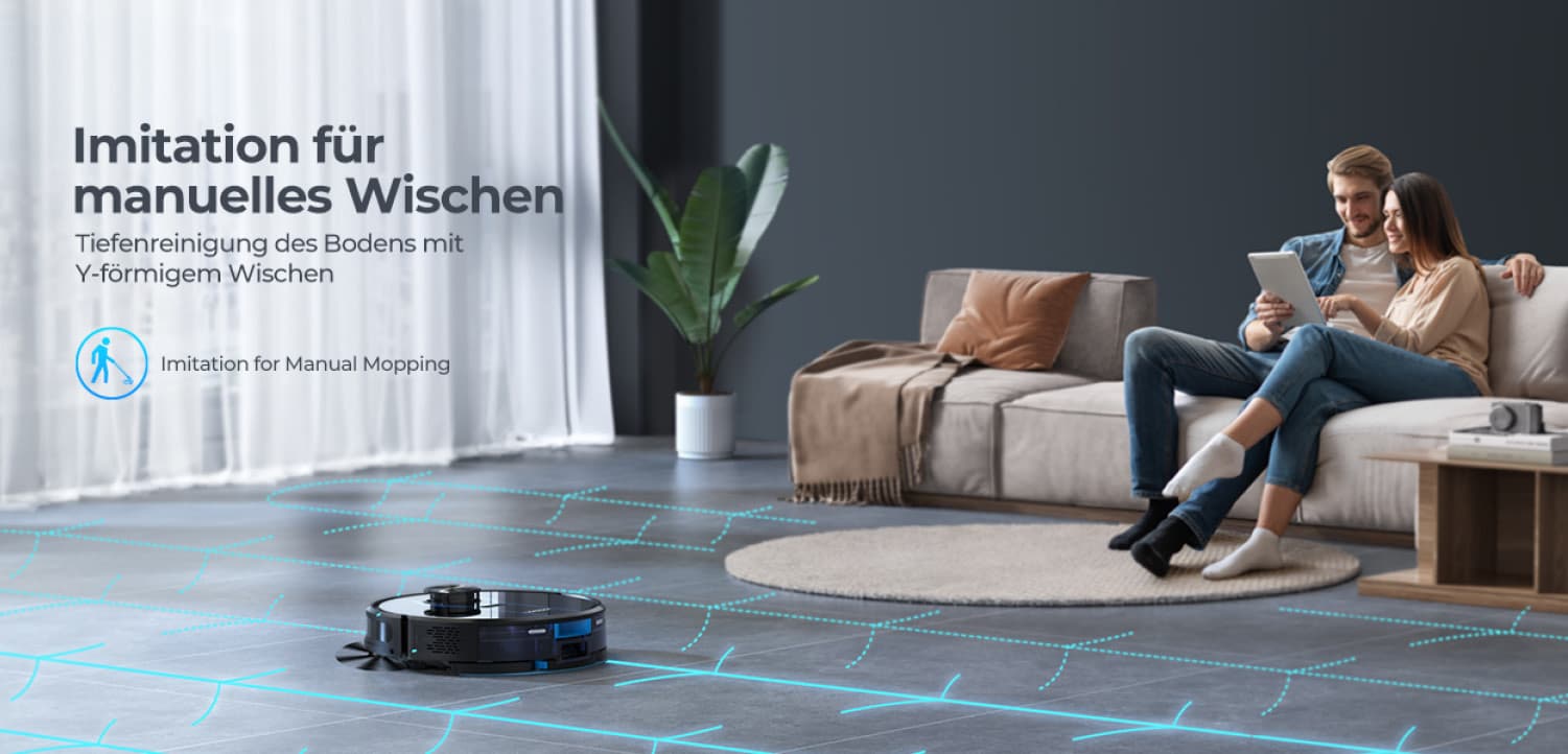 Navigation bei der Wischfunktion
