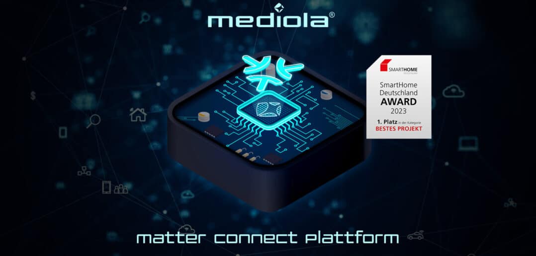 Mediola gewinnt den Smart Home Deutschland Award für das Beste Projekt