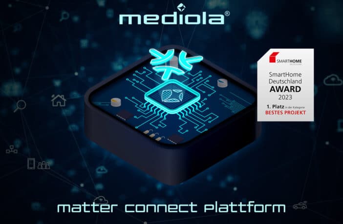 Mediola gewinnt den Smart Home Deutschland Award für das Beste Projekt