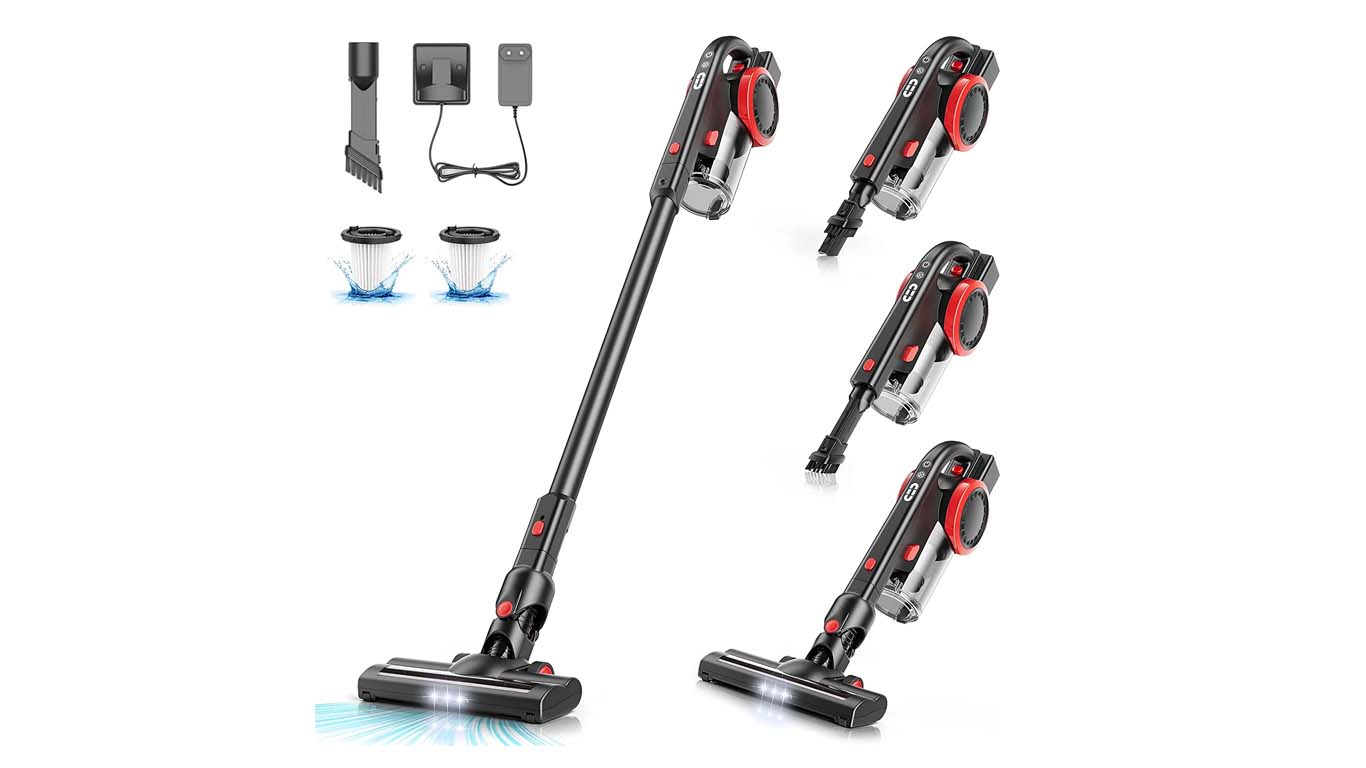 Orfeld EV679R Akku-Staubsauger