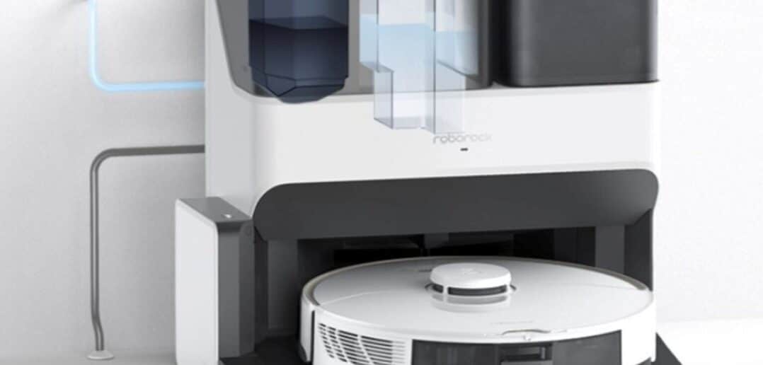 Roborock S7 Ultra Station mit Festwasseranschluss und Trockungsmodul