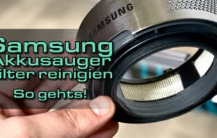 So geht das Filterreinigen bei Samsung Akkusaugern