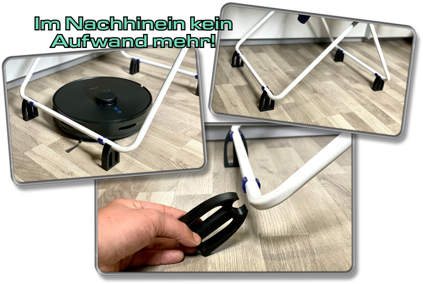 Füße für Wäscheständer aus dem 3D-Druck