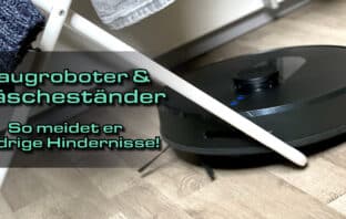 Saugroboter & Wäscheständer - So löst du das Problem!