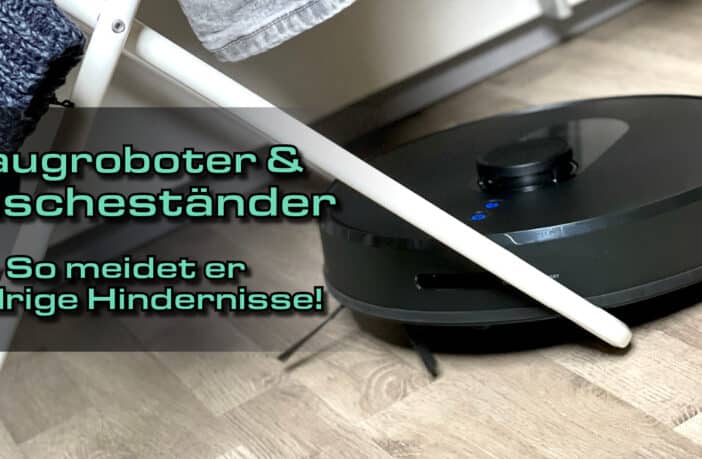 Saugroboter & Wäscheständer - So löst du das Problem!
