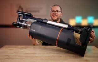 Ultenic FS1, ein Akkusauger mit Absaugstation.