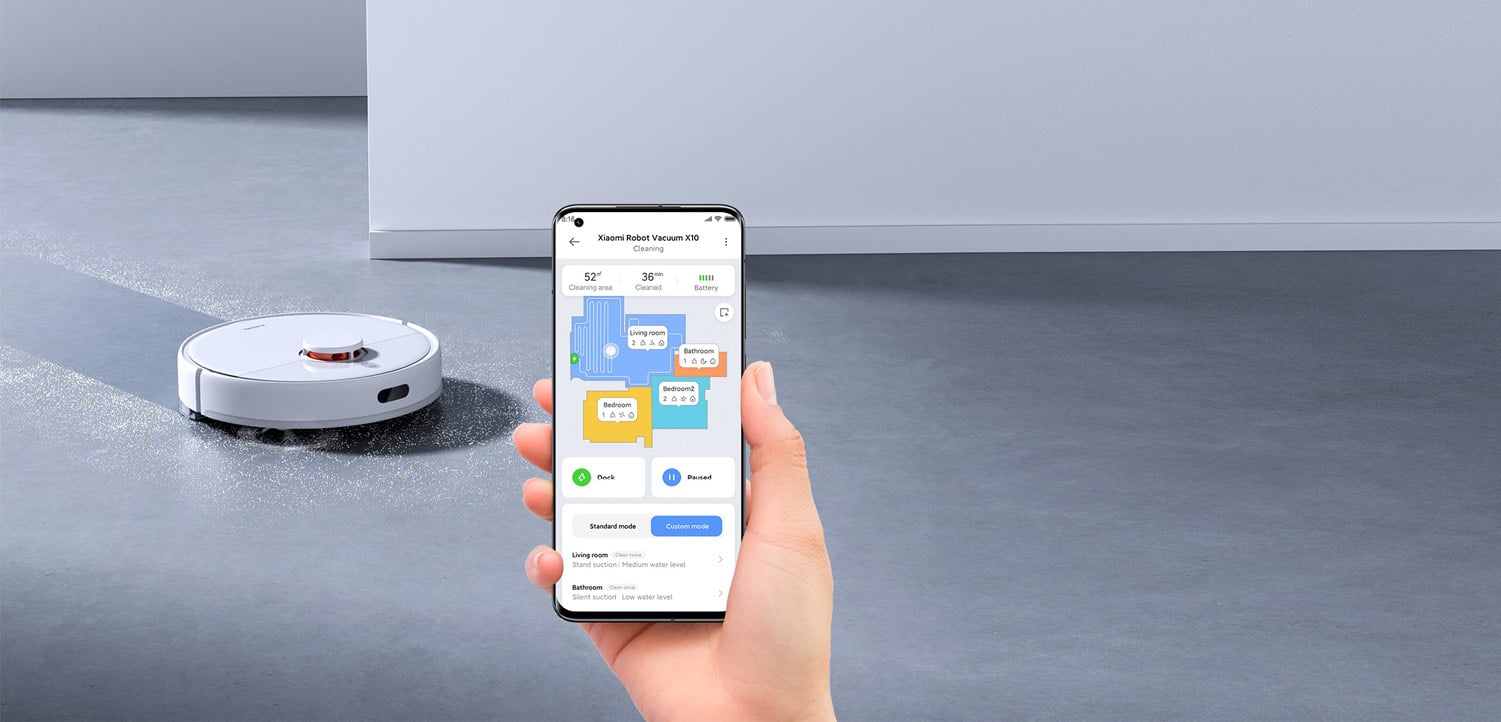Xiaomi X10 - App - Steuerung